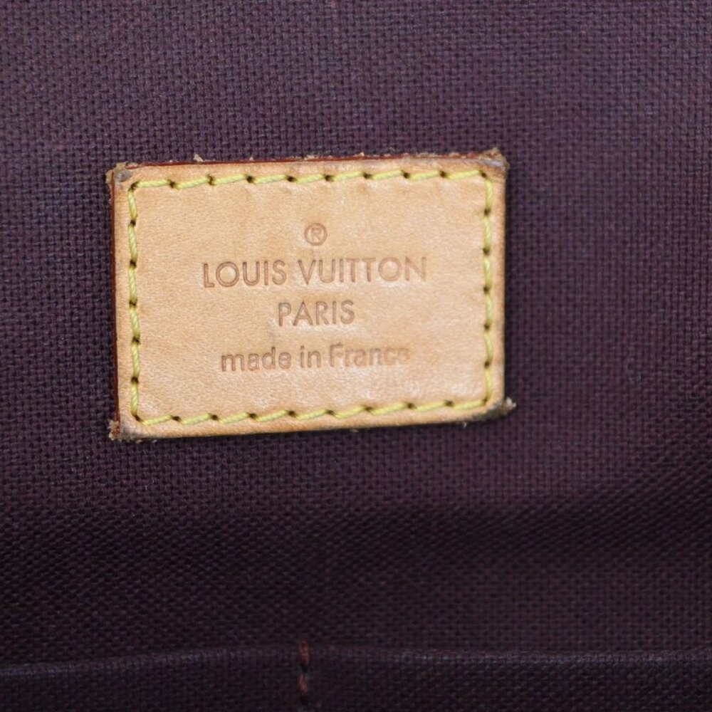 LOUIS VUITTON LV Iena MM Shoulder Bag Monogram Leather Brown M42267 72KB819 - Picture 11 of 16